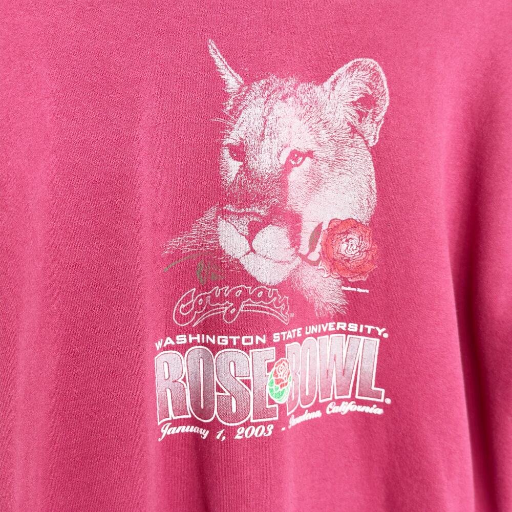 Vintage Washington State University Cougars Rose Bowl 2003 Crewneck Sweatshirt M - Picture 2 of 6